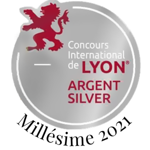 médaille argent concours international de Lyon pour le château Guitignan 2021