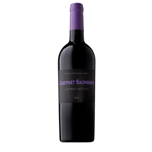 Cuvée 100% cabernet sauvignon en AOC Listrac-Médoc. Une cuvée atypique et rare qui a obtenu une médaille d'or au concours international des meilleurs cabernets.